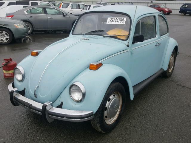 1122327482 - 1972 VOLKSWAGEN BEETLE BLUE photo 2