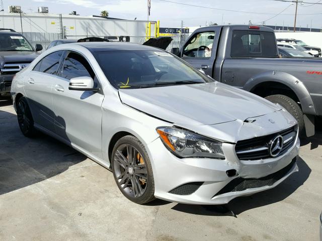 WDDSJ4EB1FN262067 - 2015 MERCEDES-BENZ CLA 250 SILVER photo 1