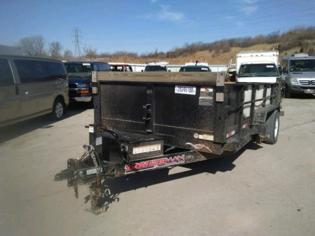 5L3DX1422EL000289 - 2014 UTILITY TRAILER BLACK photo 2