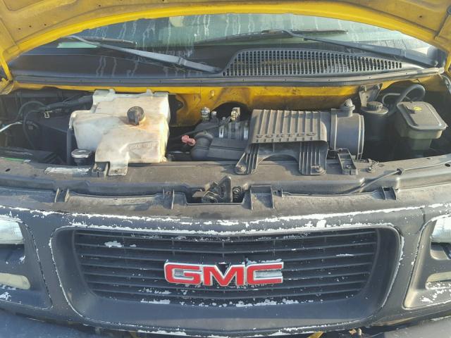 1GDHG31R821901767 - 2002 GMC SAVANA CUT YELLOW photo 7