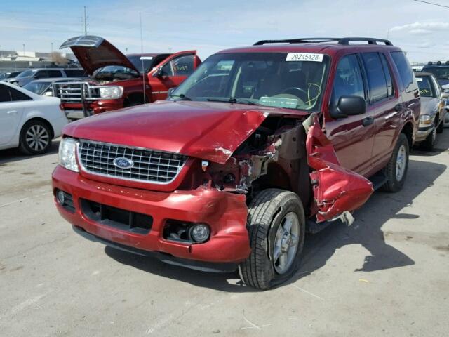 1FMZU73K44ZB12461 - 2004 FORD EXPLORER X RED photo 2