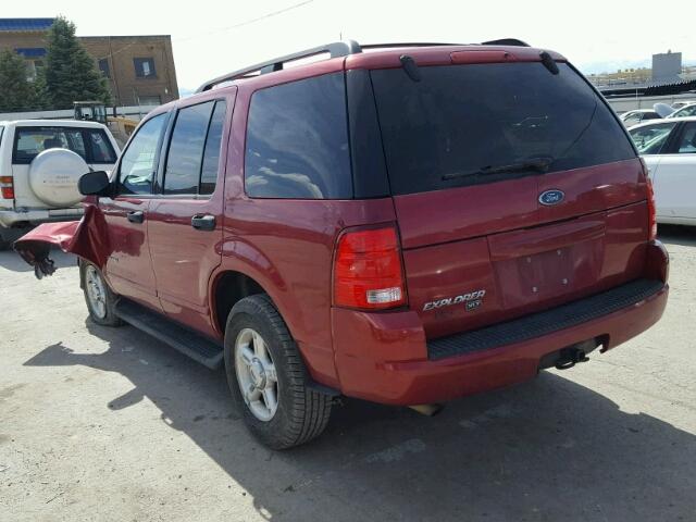 1FMZU73K44ZB12461 - 2004 FORD EXPLORER X RED photo 3