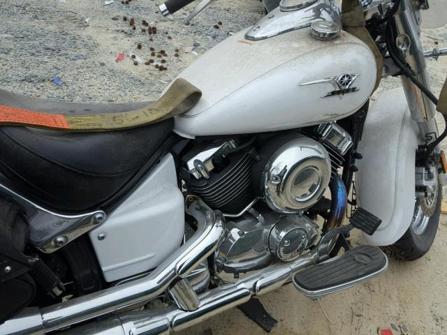 JYAVM01E57A102141 - 2007 YAMAHA V STAR WHITE photo 7