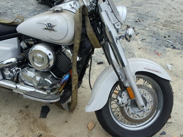 JYAVM01E57A102141 - 2007 YAMAHA V STAR WHITE photo 9