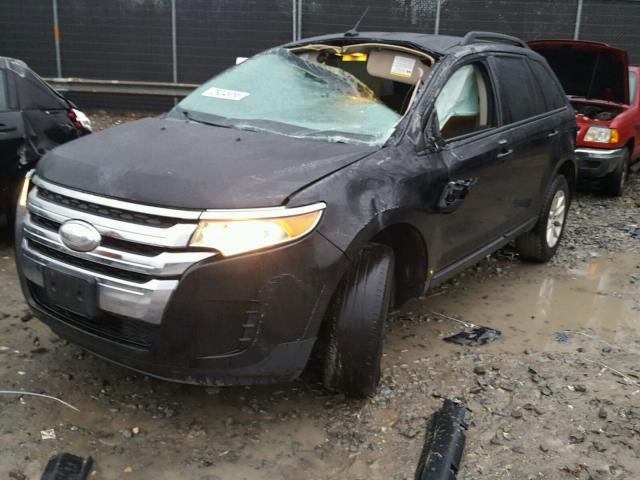 2FMDK3GCXDBA88486 - 2013 FORD EDGE SE BLACK photo 2