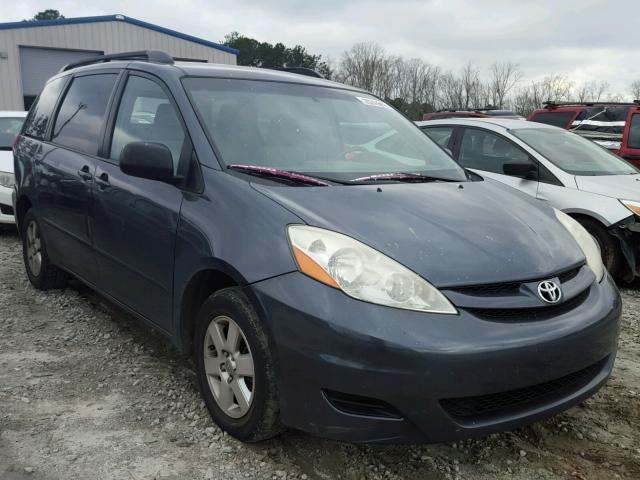 5TDZK23C09S263702 - 2009 TOYOTA SIENNA CE BLUE photo 1