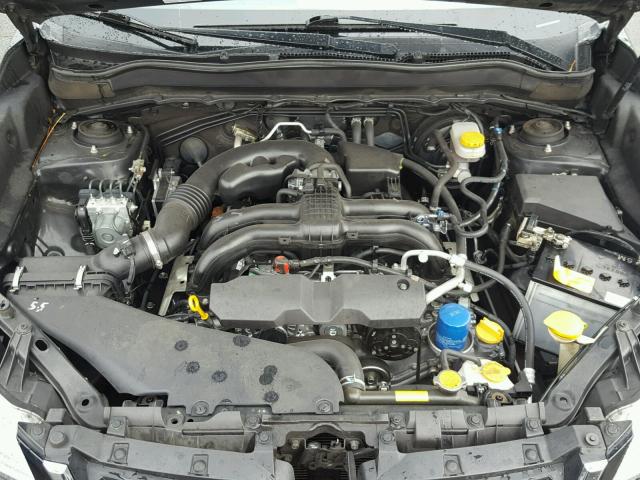 JF2SJABC2FH452790 - 2015 SUBARU FORESTER 2 BLACK photo 7