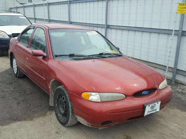 1FALP6534TK110126 - 1996 FORD CONTOUR GL MAROON photo 1