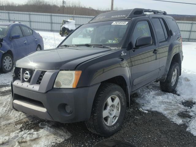 5N1AN08W56C531678 - 2006 NISSAN XTERRA OFF BLACK photo 2