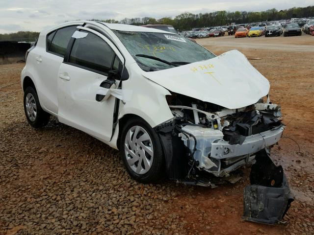 JTDKDTB32F1111822 - 2015 TOYOTA PRIUS C WHITE photo 1