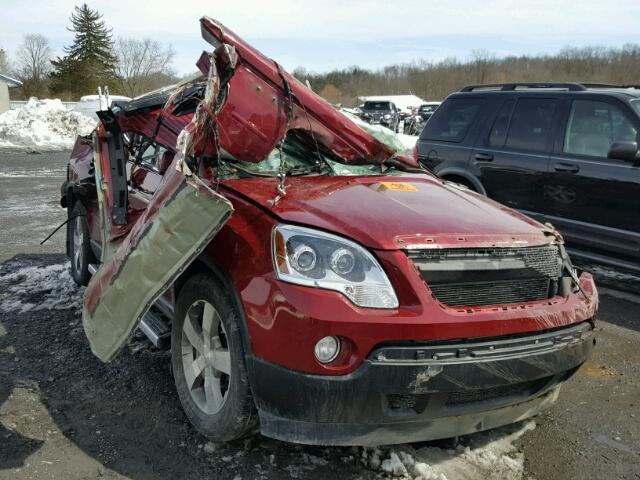 1GKKVSED5BJ314133 - 2011 GMC ACADIA SLT მუქწითელი ფოტო 1