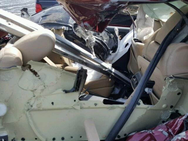 1GKKVSED5BJ314133 - 2011 GMC ACADIA SLT მუქწითელი ფოტო 6