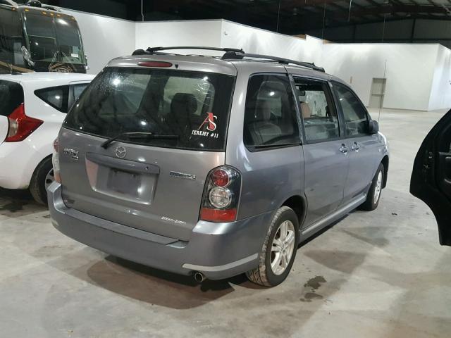 JM3LW28A650553030 - 2005 MAZDA MPV WAGON GRAY photo 4