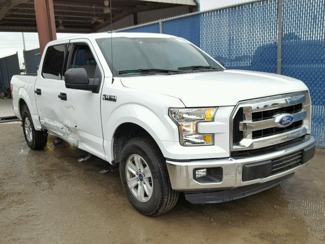 1FTEW1C84GFC00172 - 2016 FORD F150 SUPER WHITE photo 1