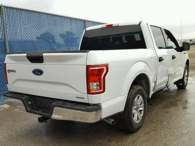 1FTEW1C84GFC00172 - 2016 FORD F150 SUPER WHITE photo 4