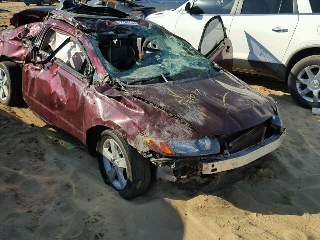 2HGFG12968H571461 - 2008 HONDA CIVIC EXL 勃艮第红 照片 1