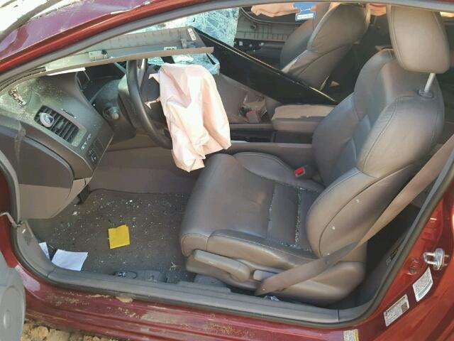 2HGFG12968H571461 - 2008 HONDA CIVIC EXL 勃艮第红 照片 5