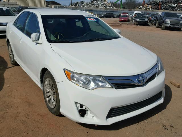 4T1BD1FK2DU088152 - 2013 TOYOTA CAMRY HYBR WHITE photo 1