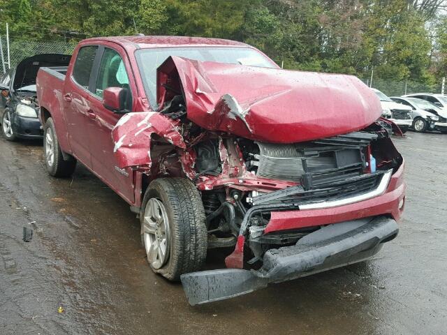 1GCGSCEA1H1240711 - 2017 CHEVROLET COLORADO L RED photo 1
