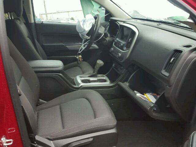 1GCGSCEA1H1240711 - 2017 CHEVROLET COLORADO L RED photo 5