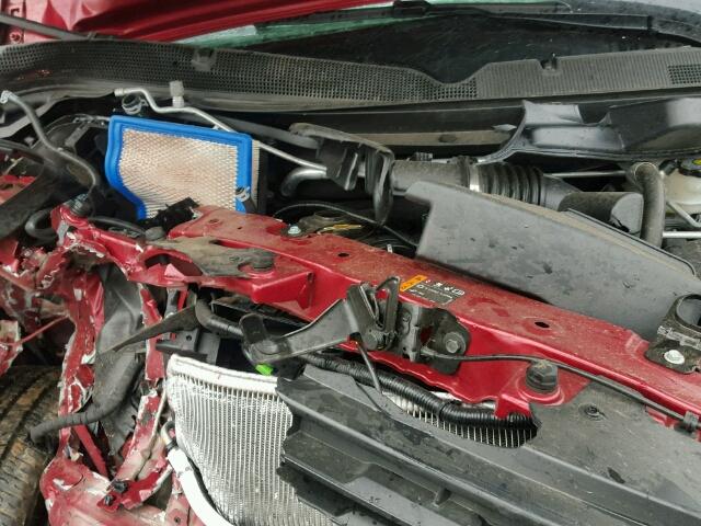 1GCGSCEA1H1240711 - 2017 CHEVROLET COLORADO L RED photo 7