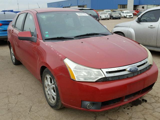 1FAHP36N99W131513 - 2009 FORD FOCUS SES RED photo 1