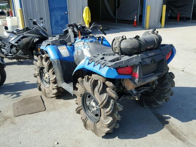 4XASXN853HA626818 - 2017 POLARIS SPORTSMAN 蓝色 照片 3