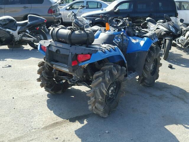 4XASXN853HA626818 - 2017 POLARIS SPORTSMAN BLUE photo 4