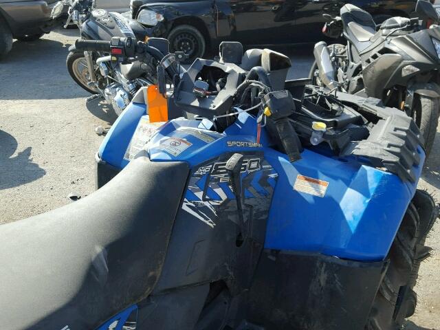 4XASXN853HA626818 - 2017 POLARIS SPORTSMAN 蓝色 照片 5