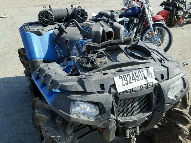 4XASXN853HA626818 - 2017 POLARIS SPORTSMAN BLUE photo 9