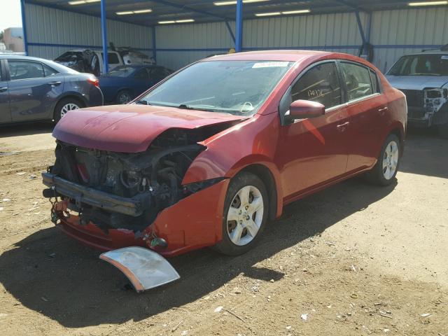 3N1AB61E48L628270 - 2008 NISSAN SENTRA 2.0 RED photo 2