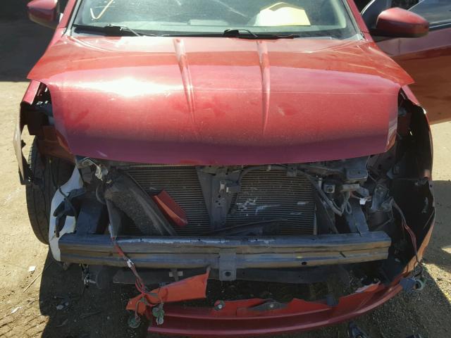 3N1AB61E48L628270 - 2008 NISSAN SENTRA 2.0 RED photo 7