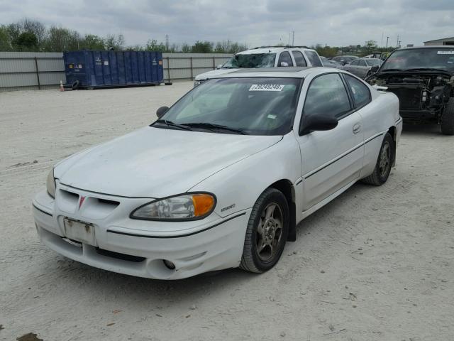 1G2NW12E95M156447 - 2005 PONTIAC GRAND AM G WHITE photo 2