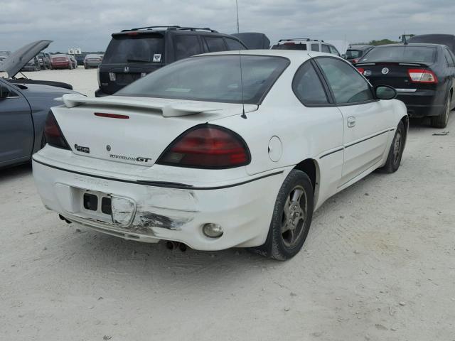 1G2NW12E95M156447 - 2005 PONTIAC GRAND AM G WHITE photo 4