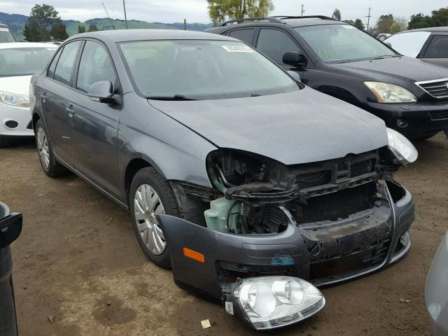 3VWJZ7AJ3AM029322 - 2010 VOLKSWAGEN JETTA S GRAY photo 1