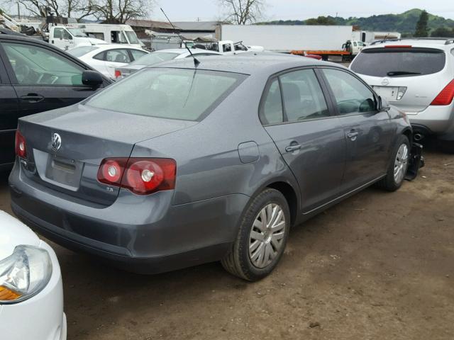 3VWJZ7AJ3AM029322 - 2010 VOLKSWAGEN JETTA S GRAY photo 4