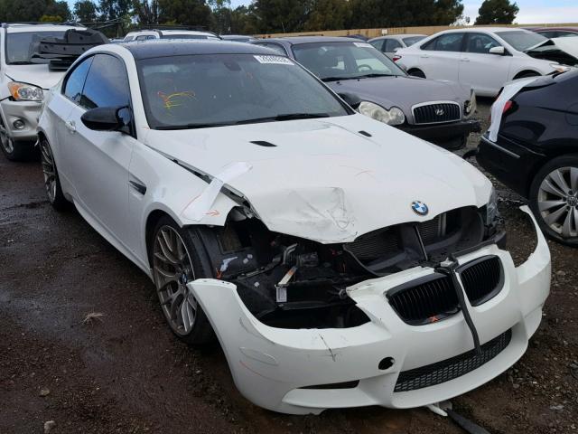 WBSKG9C51BE367956 - 2011 BMW M3 WHITE photo 1