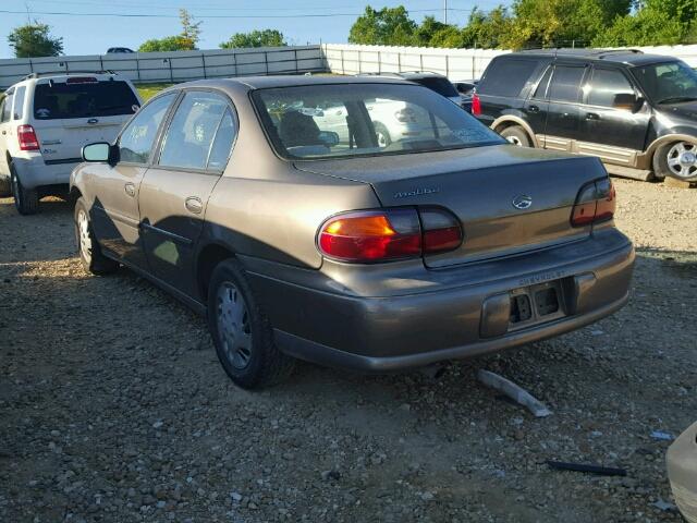 1G1ND52M2X6218593 - 1999 CHEVROLET MALIBU BROWN photo 3