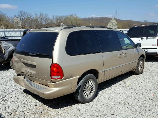 1C4GP54LXYB557445 - 2000 CHRYSLER TOWN & COU GOLD photo 4