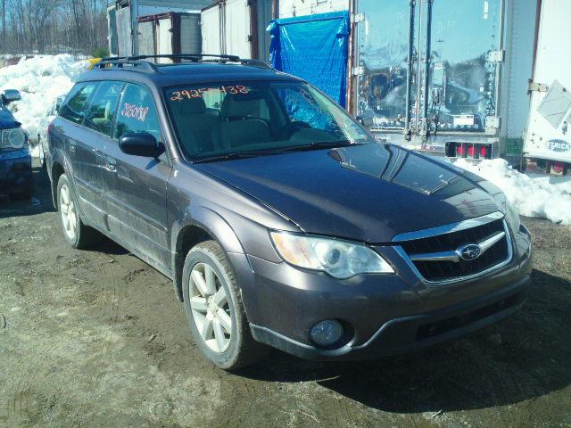 4S4BP61C496342850 - 2009 SUBARU OUTBACK 2. BROWN photo 1