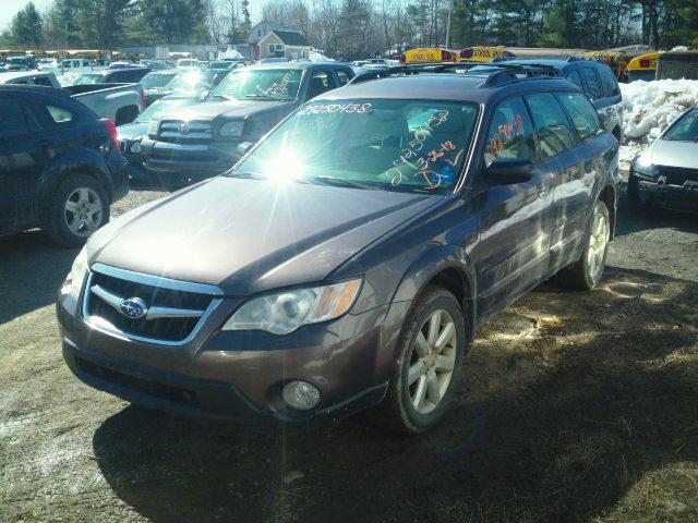 4S4BP61C496342850 - 2009 SUBARU OUTBACK 2. BROWN photo 2