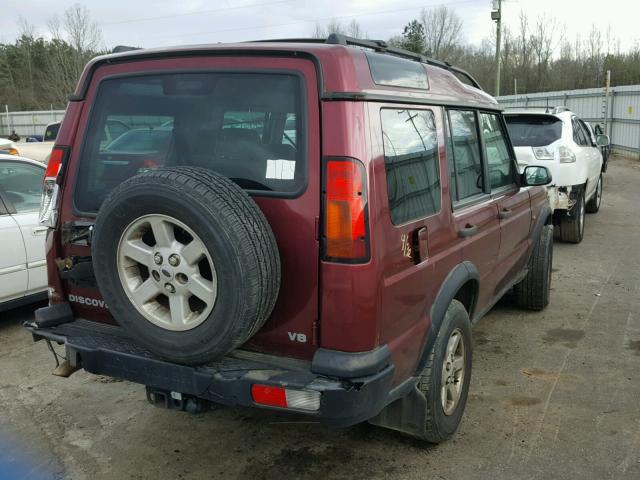 SALTL16473A788092 - 2003 LAND ROVER DISCOVERY BURGUNDY photo 4