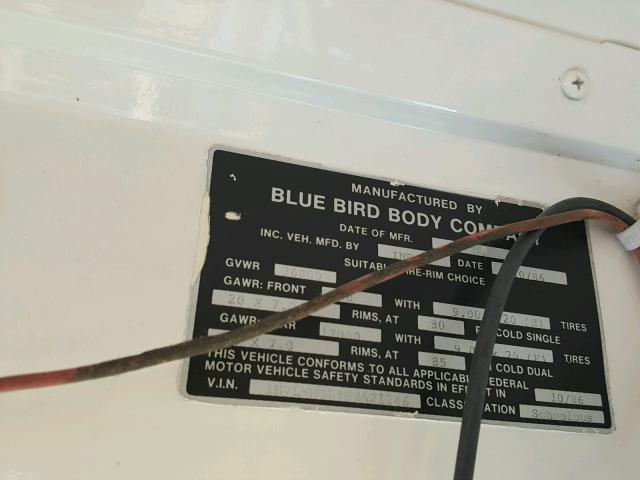 1HVLNHGL4HHA21246 - 1987 INTERNATIONAL S-SERIES 1 黄色 照片 10