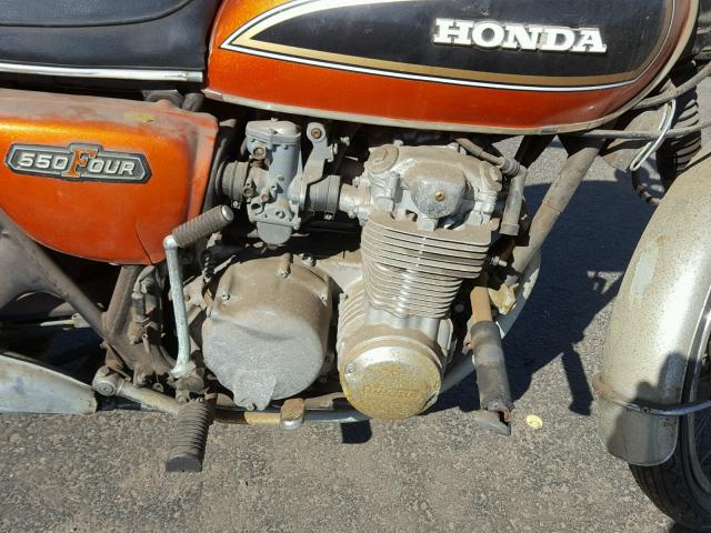 1219539 - 1975 HONDA 550 FOUR ORANGE photo 7