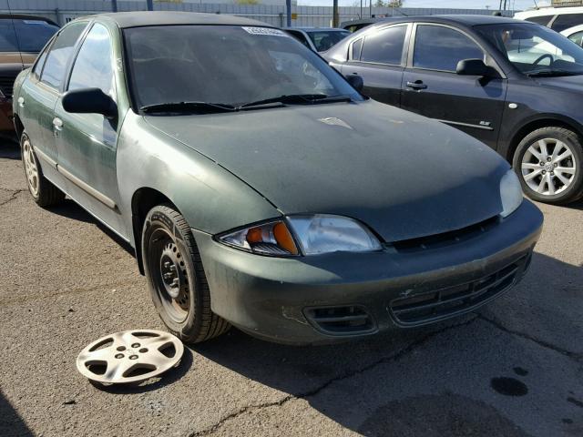 3G1JC52471S211997 - 2001 CHEVROLET CAVALIER B GREEN photo 1