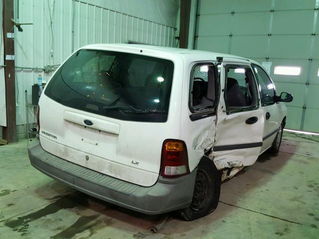 2FMZA50462BB34660 - 2002 FORD WINDSTAR L WHITE photo 4