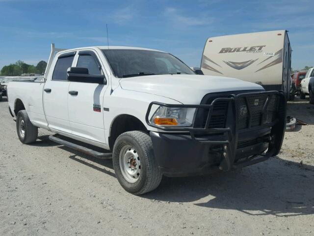 3C6TD5HT5CG180614 - 2012 DODGE RAM 2500 S WHITE photo 1