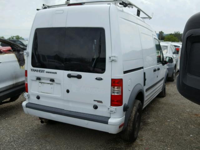 NM0LS7DN3DT165256 - 2013 FORD TRANSIT CO WHITE photo 4