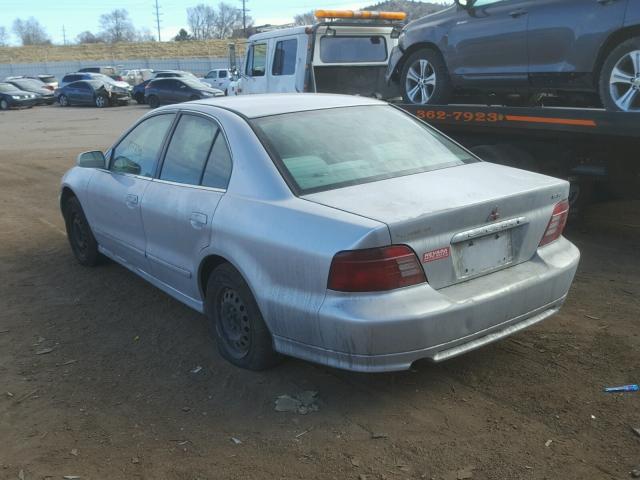 4A3AA46G21E185702 - 2001 MITSUBISHI GALANT ES GRAY photo 3