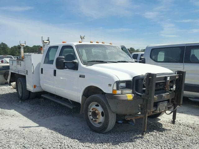 1FDAW56S04EA73284 - 2004 FORD F550 SUPER WHITE photo 1